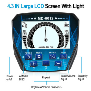 FUENTE Nuevo Detector de Metales portátil del fabricante Detector de oro para la caza del tesoro subterráneo al aire libre Export Ready - Product Image 4