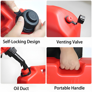 Lớn 5L Chống tĩnh chống cháy nổ xách tay Xăng Tank cho xe ô tô xe máy off-road Phương Tiện Xe công cụ - Product Image 3