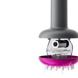 แปรงนวดไฟฟ้าแบบเมอริเดียนสำหรับนวดทั่วร่างกาย พร้อมระบบควบคุมอุณหภูมิ ใช้พลังงานจาก USB วัสดุ ABS แบตเตอรี่ 1800mAh - Product Image 1