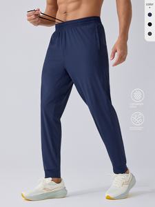 Vente <span class=keywords><strong>en</strong></span> gros – Prêt à expédier – Pantalon de sport mi-taille pour homme, séchage rapide, respirant, coupe droite, idéal pour le printemps, l'été, le fitness et la course <span class=keywords><strong>en</strong></span> extérieur - Product Image 1