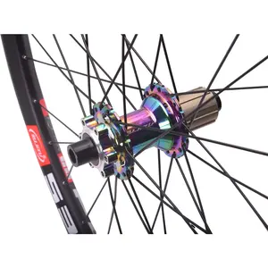 Vente chaude 32 trous en alliage d'aluminium <span class=keywords><strong>vtt</strong></span> <span class=keywords><strong>roue</strong></span> de vélo de montagne Freehub avec technologie de frein à disque - Product Image 5