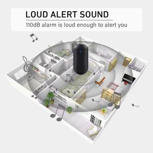 Plapie กริ่งประตูไร้สาย A173 1000ft รองรับ2ตัวรับสัญญาณปลั๊กอิน IP67กันน้ำได้52เสียงระฆัง110dB - Product Image 4