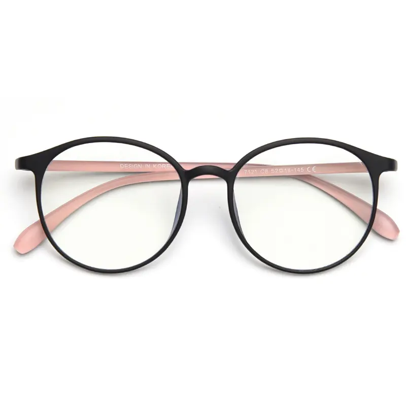 2022 7121 light round frame myopic glasses women trendy eye frame frame men optical glasses