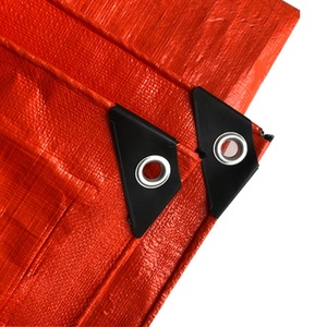 Bâche imperméable légère MILLION 120 g/m² orange <span class=keywords><strong>pour</strong></span> jardin, agriculture, tente, usage extérieur, bâche en PE imperméable - Product Image 3