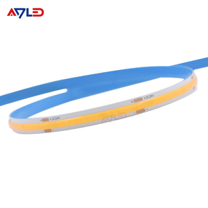 ไฟเส้น COB สีขาวธรรมชาติราคาประหยัด 24V12V 320Leds 8มม. งอได้ IP20 ไฟตกแต่งภายใน 6500K แถบไฟเส้นตรงเรียบเนียน - Product Image 2