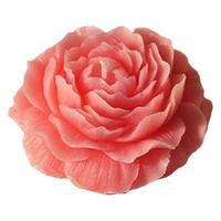 Bougie parfumée à l'aromathérapie en forme de pivoine au design unique, décoration d'intérieur classique, souvenir romantique pour la fête des pères, cire de soja et de noix de coco