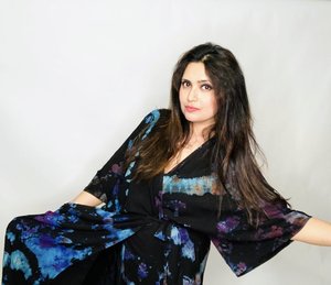 New Indian Hand Made Cotton Tie Dye Beach Dress Boho Swim Cover up Night Wear Elegant <b>Long</b> Length <b>Kaftan</b> Maxi Dress For Women - Product Image 4
