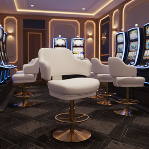 <span class=keywords><strong>Chaise</strong></span> de casino pivotante SUCCESSOR pour salle de poker VIP, idéale pour le baccarat, la <span class=keywords><strong>roulette</strong></span> et les machines à sous - Product Image 1