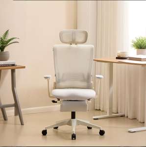 Silla de Oficina Ejecutiva Moderna con Reposabrazos 4D, Ergonómica, de Malla, Ajustable en Altura, Plegable - Product Image 5
