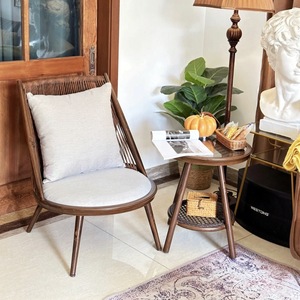 Fauteuil inclinable simple pour <span class=keywords><strong>balcon</strong></span>, confortable <span class=keywords><strong>chaise</strong></span> longue en rotin, ensemble <span class=keywords><strong>table</strong></span> et chaises en rotin, service à thé de loisirs pour l'extérieur - Product Image 3
