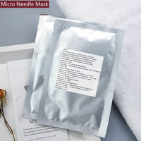 Microneedle Sensible Stérile Laser Rouge Sang Soie Apaisant Réparateur Eau Micro Aiguilletage Masque Facial