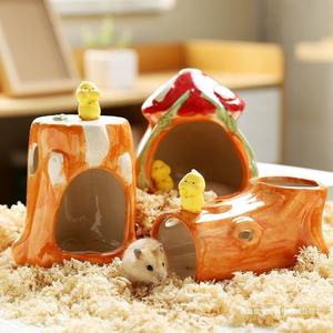 Cachette de <span class=keywords><strong>hamster</strong></span> en céramique-Maisons et habitats pour petits animaux Maison de <span class=keywords><strong>hamster</strong></span> pour souris, gerbilles - Product Image 5