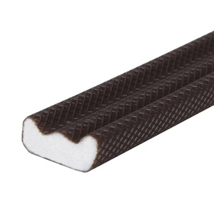 Concealed Door Sealing Strip Silicone Soundproof Bar For Door <b>Gaps</b> Installation Screw - Product Image 1