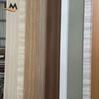 Panneau mural WPC en bois composite, revêtement mural imperméable et ignifuge, panneau mural décoratif pour l'intérieur, idéal pour les murs de fond, les maisons et les hôtels