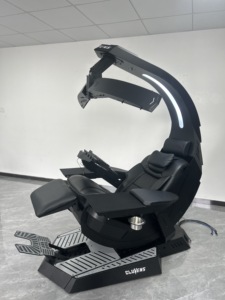 Poste de travail inclinable Cluvens Manticore pour ordinateur, chaise de jeu la plus confortable à gravité zéro pour plusieurs moniteurs MANTICO - Product Image 4
