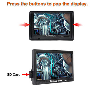 Caméra d'inspection de tuyau d'égout Écran 7 "et vidéo 1000tvl + enregistrement photo + objectif 0.9" + câble en fibre de verre 65ft 0.2" - Product Image 2