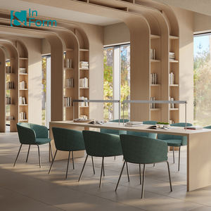 Silla de Comedor <span class=keywords><strong>para</strong></span> Sala de Estar, Tapizada, con Patas de Metal y Reposabrazos, Precio Económico, Silla de Ocio, Silla de Oficina <span class=keywords><strong>para</strong></span> Visitas - Product Image 6
