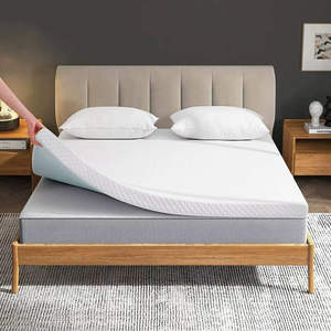 CertipUR-US-zertifizierter 3-Zoll-Memory-Foam-Matratzenaufleger mit hoher Dichte und verbessertem Kühlgel-Bett deckel, rutsch fest - Product Image 3