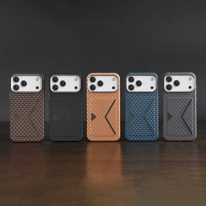 Housse de téléphone couleur couture triangulaire pour <span class=keywords><strong>iPhone</strong></span> 12 <span class=keywords><strong>13</strong></span> 14 15 16 17 Pro Max <span class=keywords><strong>coque</strong></span> de téléphone avec porte-carte - Product Image 1