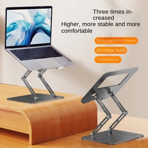 Bj28 Xách Tay Thép Carbon Máy Tính Xách Tay Khung Gấp Thiết Kế Ba Lần Cao Máy Tính Để Bàn Mới Phát Hành Cho Tản Nhiệt Máy Tính Máy Tính - Product Image 5