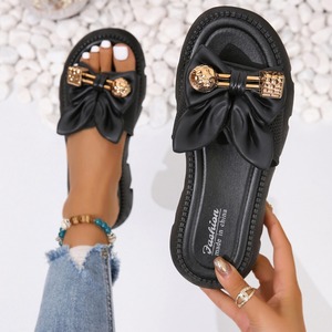 Sandali piatti classici da donna 2026, comodi, leggeri, traspiranti, a punta aperta, con sensazione temperata, nuovi di tendenza per l'estate - Product Image 3