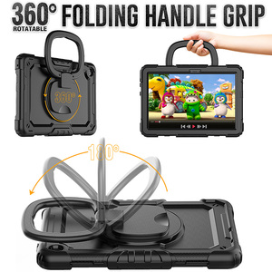Funda Resistente y Robusta con Soporte Giratorio de 360 Grados Integrado para <span class=keywords><strong>Lenovo</strong></span> <span class=keywords><strong>TAB</strong></span> <span class=keywords><strong>M10</strong></span> <span class=keywords><strong>Gen</strong></span> <span class=keywords><strong>3</strong></span> 2022 de 10.1 Pulgadas TB-328FU - Product Image 2