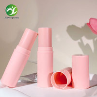 Stick cosmétique personnalisé haute brillance couleur V-Shape pour le visage et le nez, avec capuchon à clapet et surface UV pour outils de maquillage