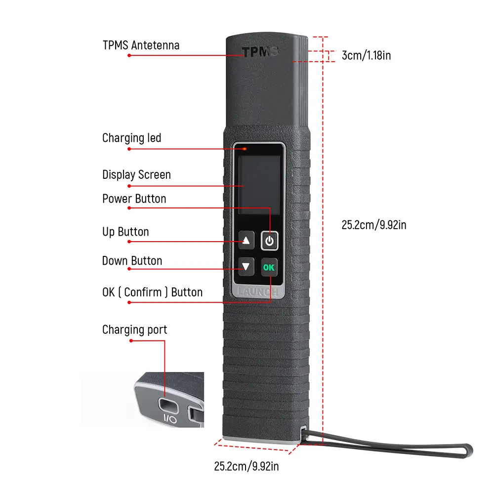 LAUNCH-herramienta de programación X431 TSGUN TPMS, activador de inspección de presión de neumáticos de coche, aprendizaje, escáner OBD2, gran oferta