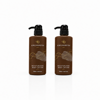 Flacon cosmétique de luxe 550 ml en HDPE avec pompe doseuse de précision pour après-shampoing, hydratant corporel, usage professionnel en salon