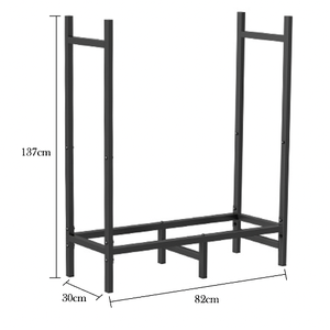 Support à bois de chauffage moderne en métal à <span class=keywords><strong>prix</strong></span> abordable pour le rangement des bûches de cheminée - Product Image 3