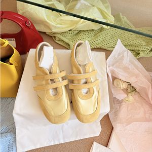 2025 New All-match Spring Summer Fashion Flat Casual Mary Jane <strong>Shoes</strong> <strong>Velcro</strong> PU Upper Rubber Outsole Small Single-layer <strong>for</strong> <strong>Women</strong> - Product Image 4
