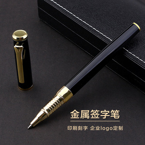Metal Gel <b>Pens</b> Black Red <b>White</b> Club Color Custom Logo Engraving Business Office Stationery Promotional Gift Writing <b>Pen</b> - Product Image 4