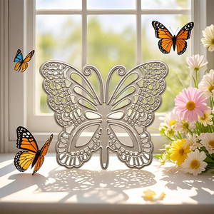 金属切削ダイス 金属蝶モデル クラフト カード作成用 ミックスメディア - Product Image 4