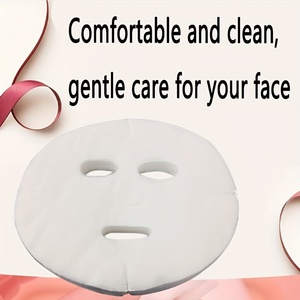 Tự nhiên làm bằng vải không dệt meltblown và giấy mặt nạ làm đẹp, tấm mặt nạ sợi nhỏ mềm - Product Image 4