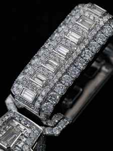 จี้เครื่องประดับหรูหราแบบเต็มตัว 3 มิติ สไตล์ฮิปฮอป ผลิตจากเงินแท้ 925 ประดับเพชรโมอิสซาไนต์ VVS D ให้ความรู้สึกเหมือนเพชรแท้ - Product Image 3