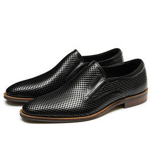 Sandalias Oxford Cuadradas de Alta Calidad para Hombre, Modernas, Transpirables, de Cuero Genuino, Ligeras, Antideslizantes y Desodorantes - Product Image 6