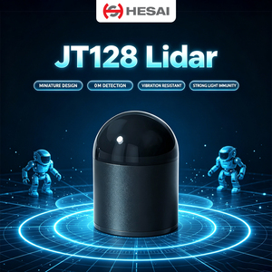 เซ็นเซอร์ LiDAR 3 มิติ รุ่น Hesai JT128 ขนาดเล็ก 128 ช่องสัญญาณ 360x189 องศา  แบบ Hyper-Hemispherical FOV เครื่องสแกนเลเซอร์ขนาดกะทัดรัดสำหรับหุ่นยนต์อุตสาหกรรม AGV - Product Image 1