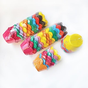 กระดาษรองคัพ<span class=keywords><strong>เค้ก</strong></span>สีรุ้ง, กระดาษรองแพน<span class=keywords><strong>เค้ก</strong></span>แบบกลีบดอกไม้กันน้ำมัน, ถ้วยกระดาษสำหรับบรรจุภัณฑ์<span class=keywords><strong>แพน</strong></span><span class=keywords><strong>เค้ก</strong></span>, พิมพ์เค้กแบบใช้ครั้งเดียวสำหรับการอบ, ขายส่ง - Product Image 2