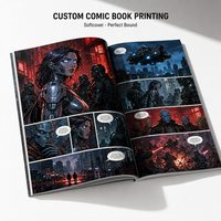 Service d'impression manga personnalisé pour fournisseurs, impression de livres de bandes dessinées anime en couleur de haute qualité, livraison rapide