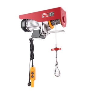 Mini <strong>Electric</strong> Hoist <strong>220V</strong> Wire Rope Crane <strong>Winch</strong> 1 Ton Lifting Machine for Household Renovation - Product Image 1