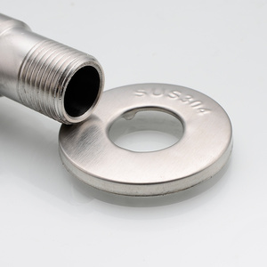 Válvula de Ángulo de Acero Inoxidable 304 <span class=keywords><strong>Nanan</strong></span> de China, Grifo de Corte de Agua para Uso en Hoteles, Diseño Moderno, Estándar ANSI, Certificado ISO9001 - Product Image 6