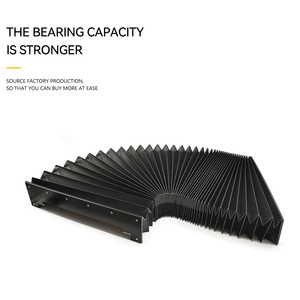 Risheng Cache-boudin télescopique pour rail de guidage, protection plate - Product Image 6