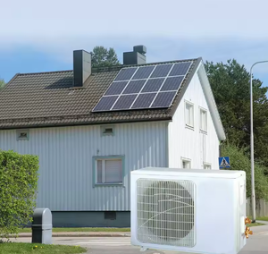 Systèmes <span class=keywords><strong>AC</strong></span>/DC à énergie solaire hybride Smart Home 220V 9000-24000 Btu pour climatiseur domestique - Product Image 5