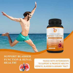 Suplementos Dietéticos Naturales al por Mayor de Fábrica con Polvo de Chanca Piedra y Polvo de Hoja de Uva Ursi, Cápsulas Limpiadoras para Apoyar la Vejiga - Product Image 2