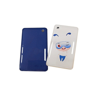 Porte-clés intelligent NFC RFID 13,56 MHz en résine époxy personnalisée avec fonction sans contact pour le partage sur les réseaux sociaux et la personnalisation du logo
