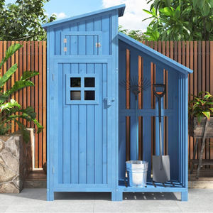 Grande armadio da giardino in legno ecologico impermeabile <span class=keywords><strong>per</strong></span> interni/esterni casa <span class=keywords><strong>per</strong></span> attrezzi da giardino - Product Image 2