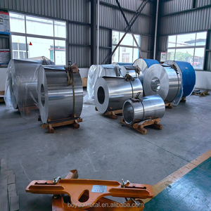 Precio de fábrica de alta calidad Dureza <span class=keywords><strong>H24</strong></span> Bobinas de hoja de aleación de aluminio <span class=keywords><strong>3003</strong></span> 3105 0,55mm Bobina de aluminio para conducto - Product Image 6