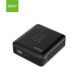 Soporte de carga rápida Mini paquete de energía Venta al por mayor Portable PD 40W LCD Digital Slim Power <span class=keywords><strong>Bank</strong></span> 10000mAh Cargador de litio - Product Image 1