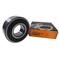 Roulement à billes à gorge profonde 6205-2RS-C3 6205-LLU-C3 6205/DU2/CG23, roulement de support de transmission 25X52X15mm