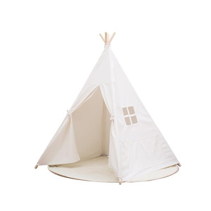 Intérieur Extérieur Enfants Belle Maison De Jeu Imprimer pour Enfants Indien <span class=keywords><strong>Tipi</strong></span> Tentes Présent Support En <span class=keywords><strong>Bois</strong></span> Drôle Jouer Tente - Product Image 6